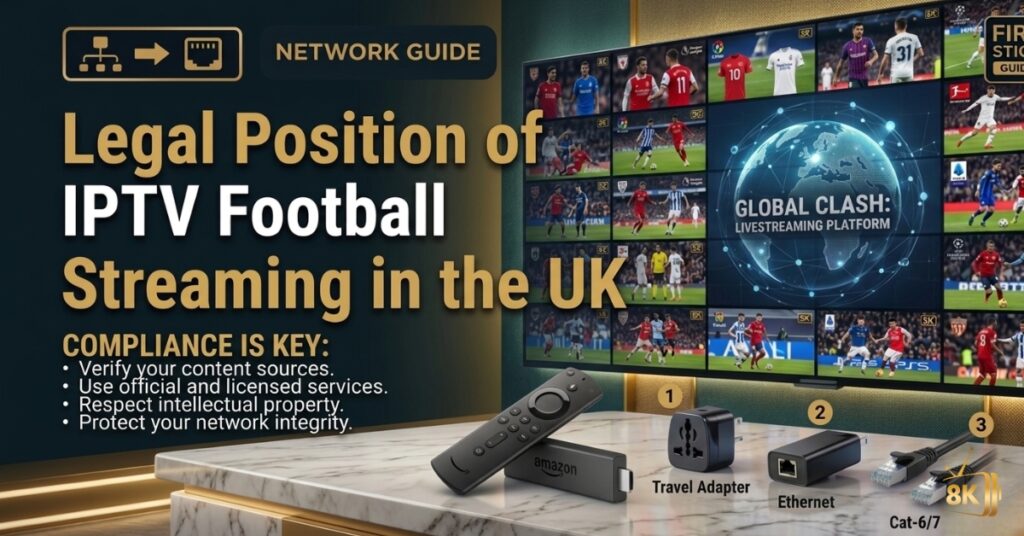 Legal Position of IPTV Football Streaming in the UK