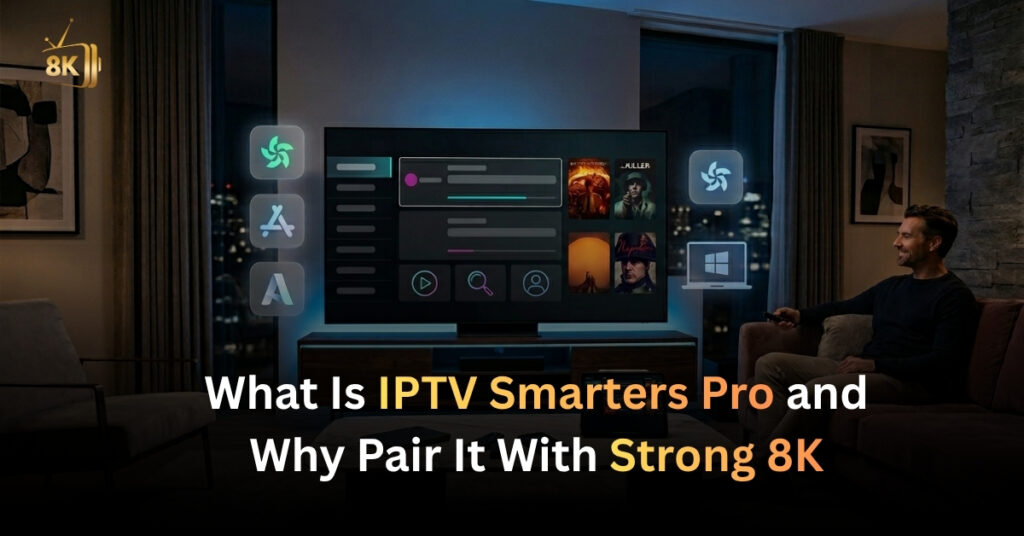 What Is IPTV Smarters Pro and Why Pair It With Strong 8K