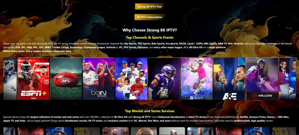 Why Choose Strong 8K IPTV