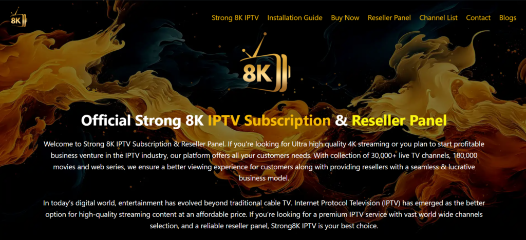 Why Choose Strong 8K With IPTV Smarters Pro