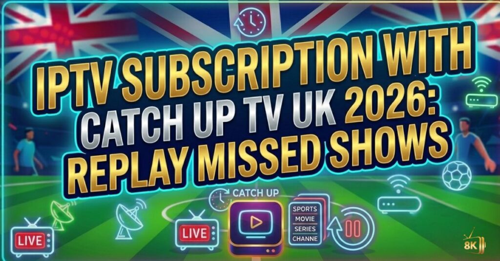 IPTV Subscription With Catch Up TV UK 2026: Replay Missed Shows
