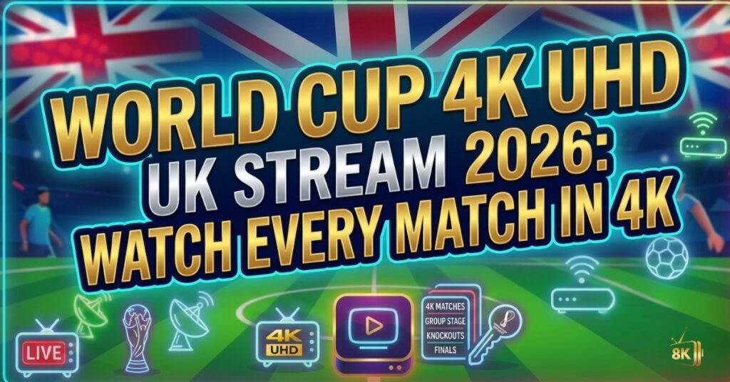 World Cup 4K UHD UK Stream 2026: Watch Every Match in 4K